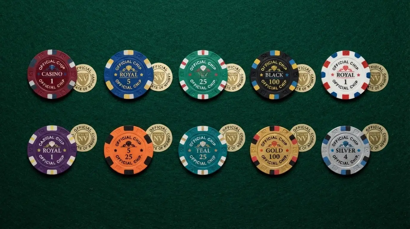 Dieci loghi di casinò con concessione ADM allineati in una griglia comparativa, con il bollino ADM in evidenza su ciascuno