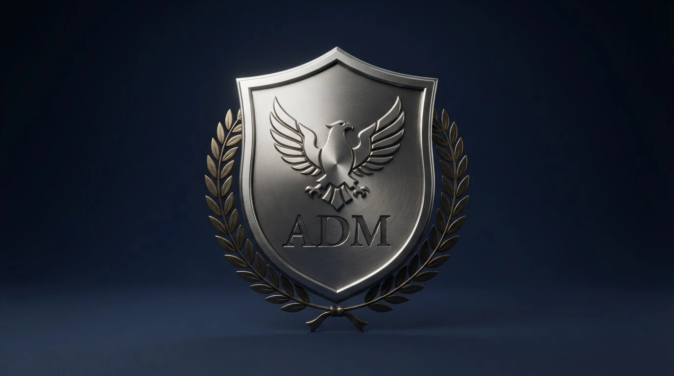 Il logo ufficiale dell'Agenzia delle Dogane e dei Monopoli affiancato al sigillo della Repubblica Italiana e alla dicitura «Concessionario ADM» su sfondo istituzionale