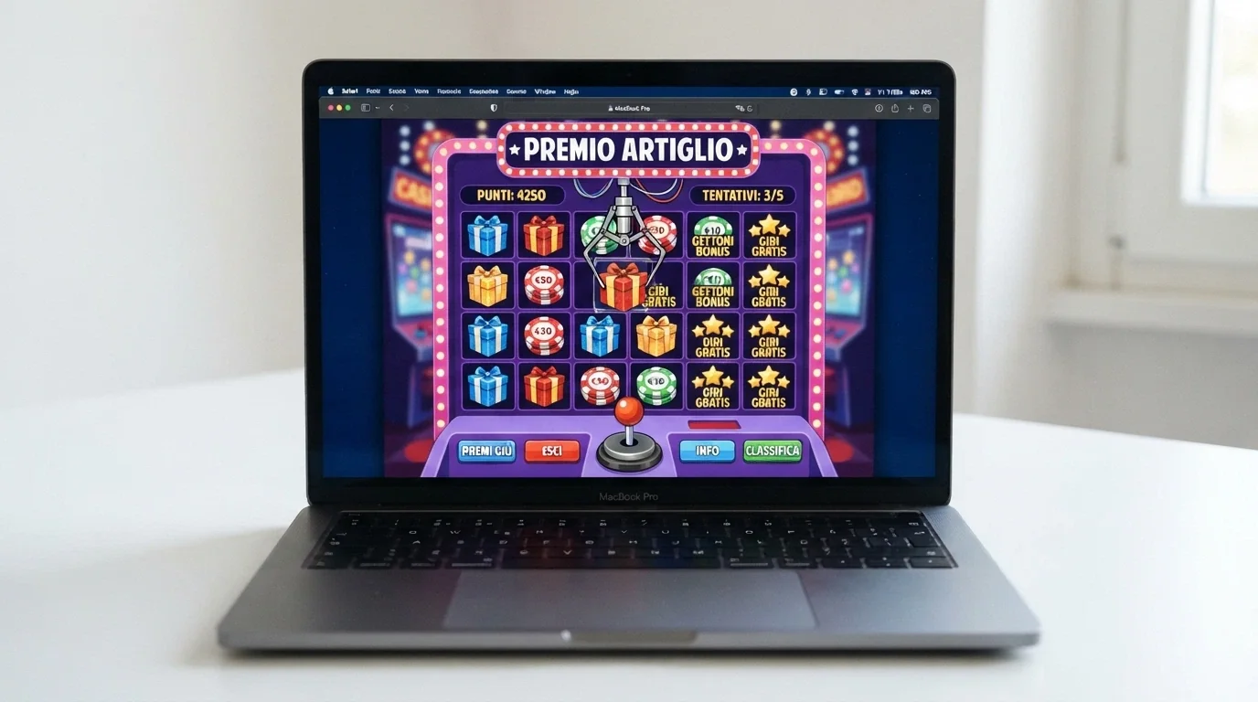 L'interfaccia di un mini-gioco Bonus Crab con la griglia posizionabile e i premi visibili
